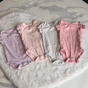 Bundle of 4 Carters Bodysuits